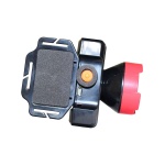 Налобний ліхтар LED HL5 1W 6500K 4H 100L bat: 3,7V 1,2A IP53 Red/Black TNSy - Зображення 4
