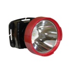 Налобний ліхтар LED HL6 5W 6500K 3/10H 100/300L bat: 3,7V 2A IP53 Red/Black TNSy - Зображення 2