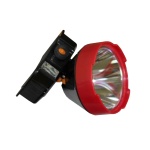 Налобний ліхтар LED HL6 5W 6500K 3/10H 100/300L bat: 3,7V 2A IP53 Red/Black TNSy - Зображення 3