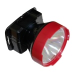 Налобний ліхтар LED HL6 5W 6500K 3/10H 100/300L bat: 3,7V 2A IP53 Red/Black TNSy - Зображення 5