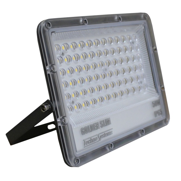 Прожектор LED 50W GOLDEN Slim 220V 5500Lm 4000K IP65 TNSy