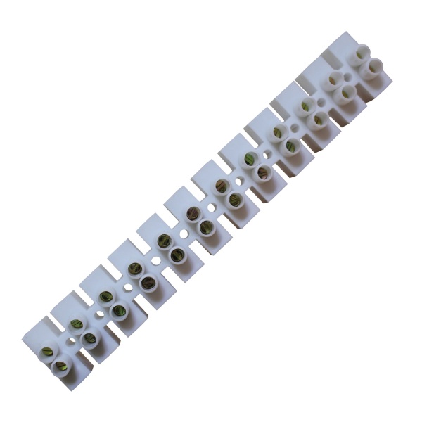 Затискач гвинтовий PP100A 10-25мм2 12пар н/г TNSy