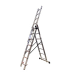 GTM Драбина 3-секц. розкл. 3*7сх. 1,90-4,07м