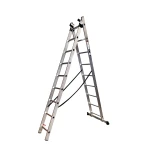 GTM Драбина 3-секц. розкл. 3*9сх. 2,45-5,69м - Зображення 2