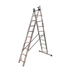 GTM Драбина 3-секц. розкл. 3*10сх. 2,72-6,5м - Зображення 2