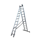 GTM Драбина 3-секц. розкл. 3*11сх. 2,99-7,31м - Зображення 2