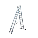 GTM Драбина 3-секц. розкл. 3*12сх. 3,26-8,12м - Зображення 2