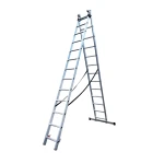 GTM Драбина 3-секц. розкл. 3*13сх. 3,53-8,93м - Зображення 2