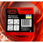 GTM Подовжувач 1гн/20м с з/к (3*1,5) помаранч - Зображення 4
