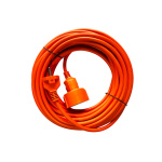 GTM Подовжувач 1гн/15м с з/к (3*1,5) помаранч