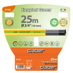 Claber Шланг поливальний 3/4" 25м Flexyfort Green, жовтий з зел. полосою - Зображення 2