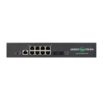 Комутатор мережевий POE GV-019-M-08G+SFP - Зображення 2