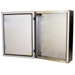 Бокс монтажний навісний  BW t=1,0 AISI 430 (технічна) - (650х1000х250) IP66 У1 без панелі, метал. замок