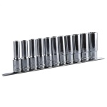 Довгі головки 1/2" 78 мм, комплект 11шт BOXO - Зображення 2
