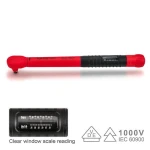 Ключ динамометричний 3/8" 10-50Nm ізольований 1000V VDE TOPTUL ANVA1205V4 - Зображення 2