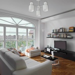 Накладний світильник Ardero BL1130 OLIVIA під лампу білий - Зображення 3