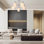 Накладний світильник Ardero BL1150 OLIVIA під лампу білий - Зображення 3