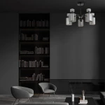 Накладний світильник Ardero BL1150-1 OLIVIA під лампу чорний - Зображення 3
