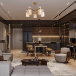 Накладний світильник Ardero BL1150-2 OLIVIA під лампу золото - Зображення 3
