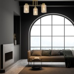 Накладний світильник Ardero BL1330-2 OSTIN під лампу золото - Зображення 3