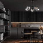 Накладний світильник Ardero BL1550-1 NEAPOL під лампу чорний - Зображення 3