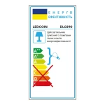 Вбудований світильник Ledcoin DL0390 під лампу чорний - Зображення 3