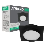 Вбудований світильник Ardero DL2818 під лампу чорний