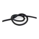 Провід силіконовий QJ 4 AWG (чорний), 1 метр