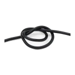 Провід силіконовий QJ 4 AWG (чорний), 1 метр