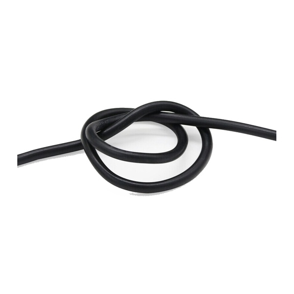 Провід силіконовий QJ 4 AWG (чорний), 1 метр