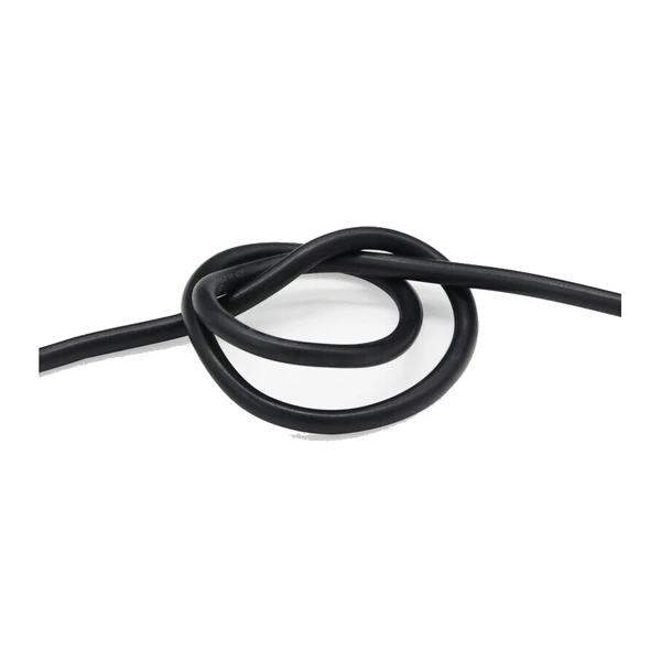 Провід силіконовий QJ 4 AWG (чорний), 1 метр