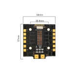 Регулятор 4-в-1 Foxeer Reaper V2 82A F4 128K BL32 4-8S - Зображення 3
