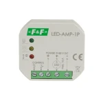 Підсилювач сигналу живлення LED-AMP-1P, для СВІТЛОДІОДНОГО освітлення в коробку прихованого монтажу