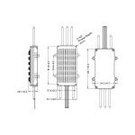Регулятор ходу T-Motor FLAME 100A 14S для авіамоделей - Зображення 6