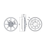 Мотор T-Motor U8 Lite KV190 6S 1048W для мультикоптерів - Зображення 4