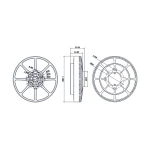 Мотор T-Motor U8 Lite KV190 6S 1048W для мультикоптерів - Зображення 4