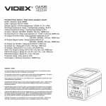Портативна зарядна станція VIDEX OASIS 1800W 1229Wh (VPS-SG1-1KW8) - Зображення 11