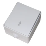 Вимикач зовн. устан. 1-кл. прохідний білий IP54 TNSy SURFACE TNSy - Зображення 4