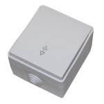 Вимикач зовн. устан. 1-кл. прохідний білий IP54 TNSy SURFACE TNSy - Зображення 5
