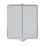 Вимикач зовн. устан. 2-кл. білий IP54 TNSy SURFACE TNSy - Зображення 3