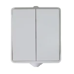 Вимикач зовн. устан. 2-кл. білий IP54 TNSy SURFACE TNSy - Зображення 3