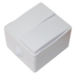 Вимикач зовн. устан. 2-кл. білий IP54 TNSy SURFACE TNSy - Зображення 4