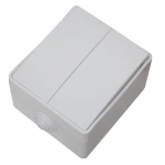 Вимикач зовн. устан. 2-кл. білий IP54 TNSy SURFACE TNSy - Зображення 5