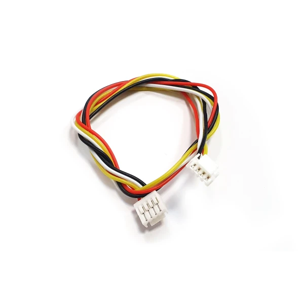50 шт - Кабель силіконовий Micro JST GH F 4 pin - Micro JST GH F 4 pin 30AWG (200 мм)