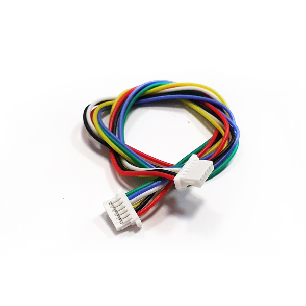 Кабель силіконовий Micro JST SH 1.0 F 6 pin - Micro JST SH 1.0 F 6 pin 30AWG (200 мм)