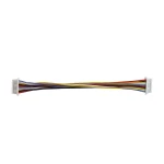 Кабель силіконовий Micro JST SH1.0 F 10pin - Micro JST SH1.0 F 10pin 32AWG розгорнутий (100 мм)