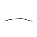50 шт - Кабель силіконовий Micro JST XH2.54 F 2pin - Micro JST XH2.54 F 2pin 26AWG розгорнутий (100 мм)