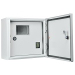 Корпус обліку металевий 4 модулі 1фл, навісний IP54, серії UBox АСКО - Зображення 4