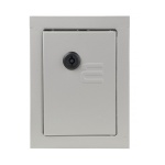 Корпус модульний металевий Light, 4 модулі, вбудований IP31, серії UBox АСКО - Зображення 3