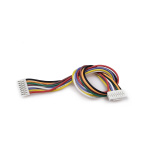 50 шт - Кабель силіконовий Micro JST GH F 8 pin - Micro JST GH F 8 pin 30AWG (150 мм)